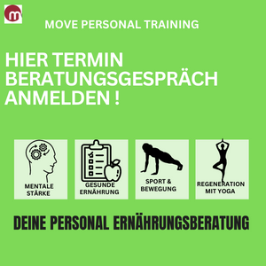 Termin für Ernährungsberatung anmelden